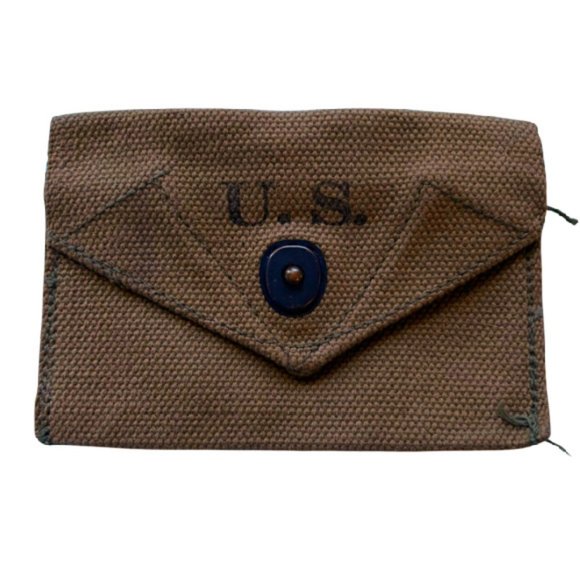 WWII US Army M1942 First Aid Kit Canvas Pouch - Picture 1 of 5